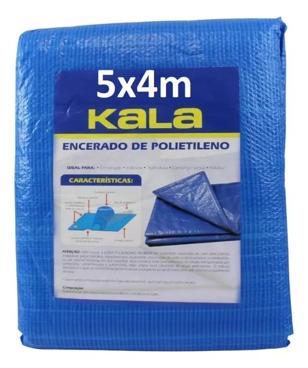 lona encerado polietileno 5mx4m 350800 kala 100 micra - Foto 2