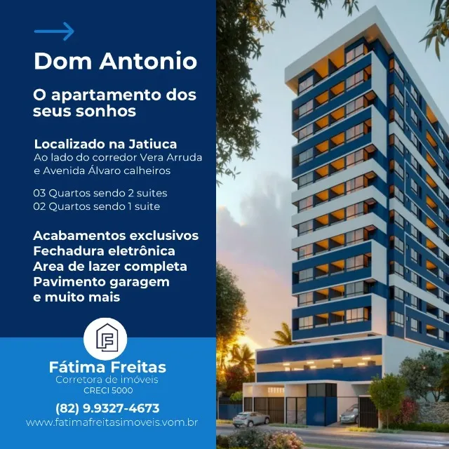 *3 Quartos e 2 Quartos no melhor da Jatiuca! Excelente Investimento!