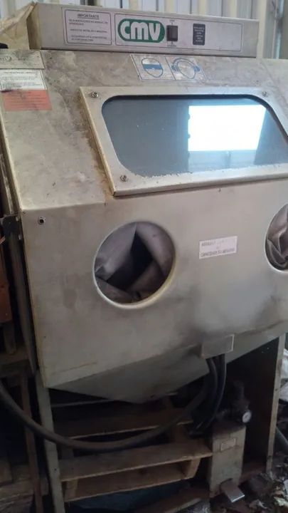 Jato de microesfera granalha areia