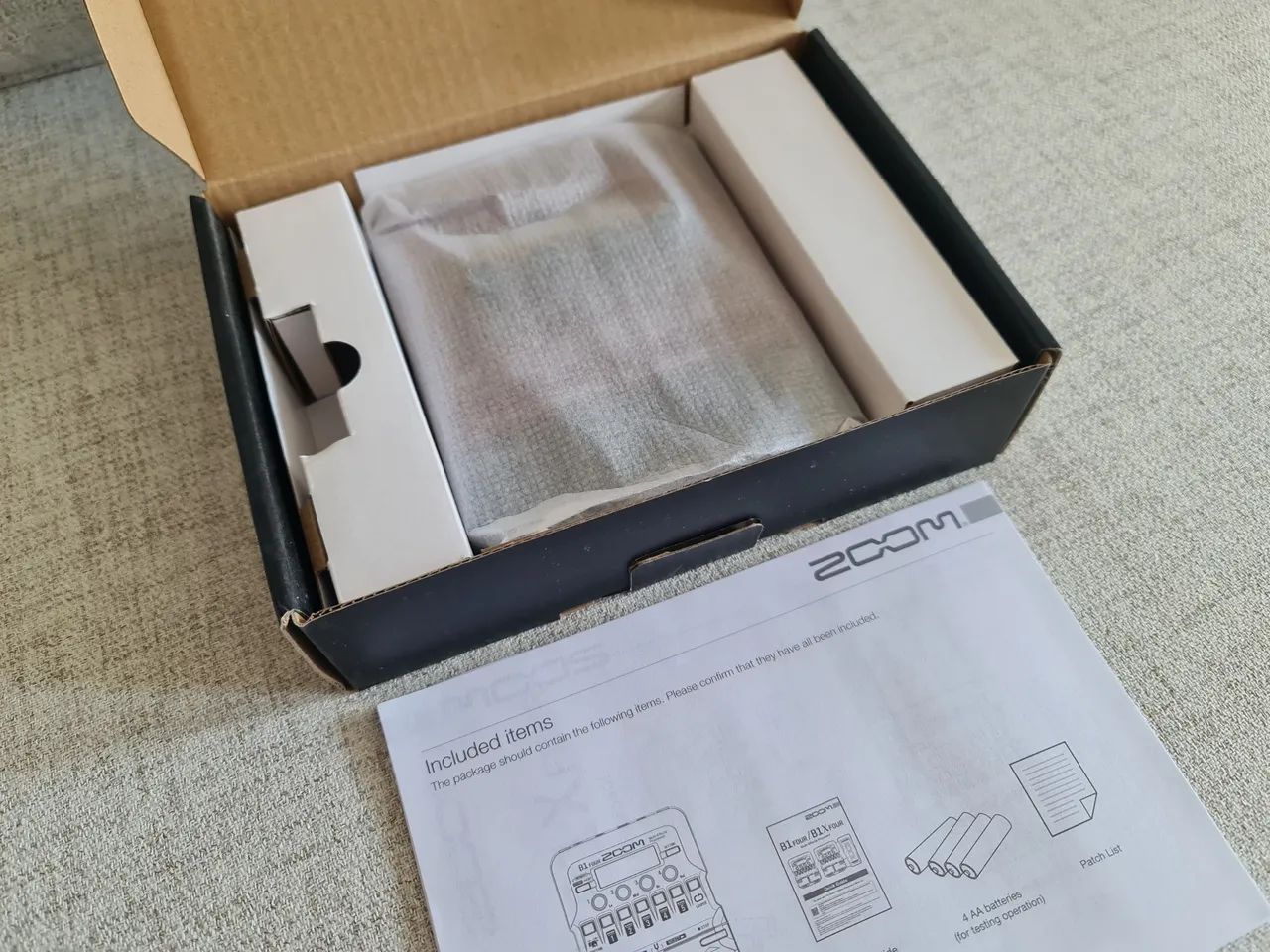 Pedaleira Para Baixo Zoom B1 Four (Zero na Caixa Sem Uso) - Foto 4