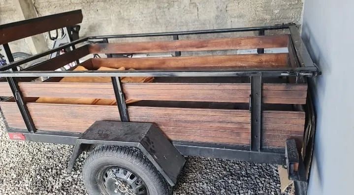 Carretinha reboque reforçada  - Foto 2