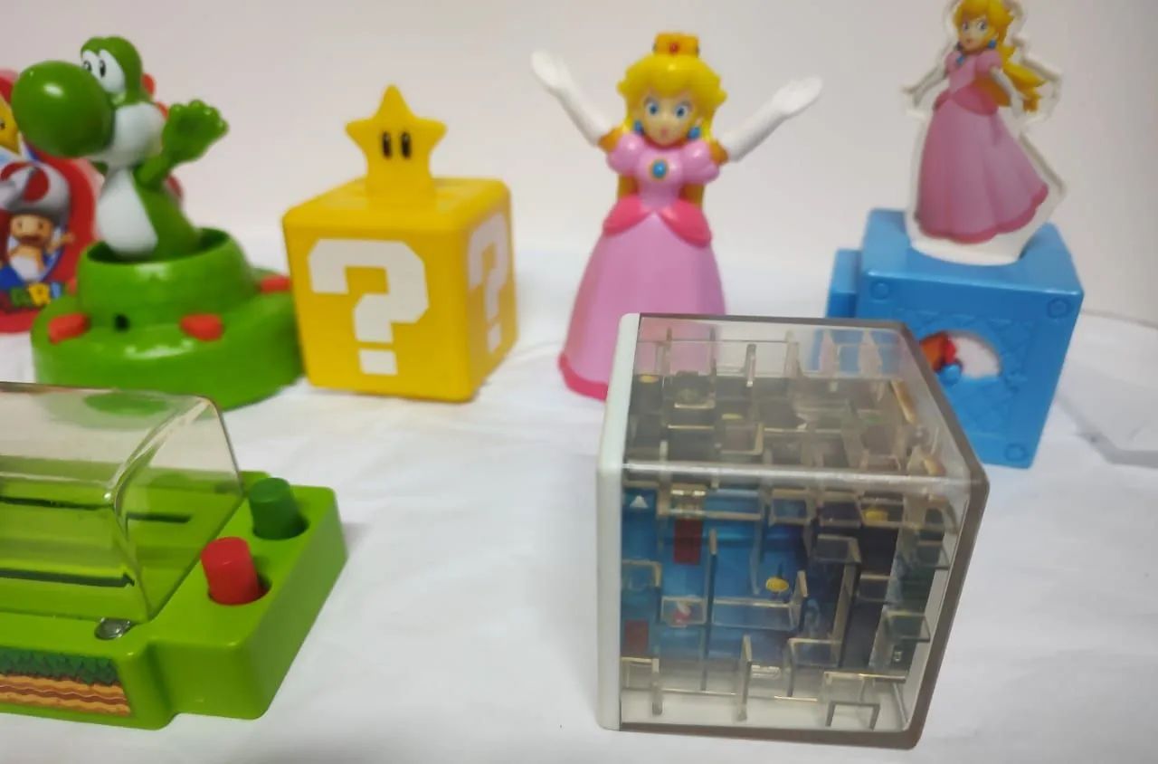 Coleção Mario Bros Mc Donald jogos - Foto 4