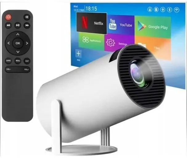 Projetor Portátil hy320 HY300 pro HY320 mini Magcubic Android 11 p30 p50 - Foto 3