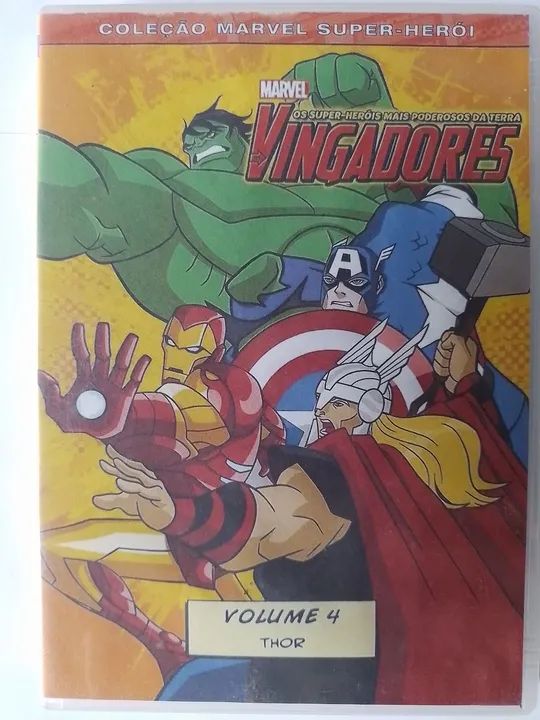 Coleção DVD's Vingadores - Heróis Unidos! - Foto 4