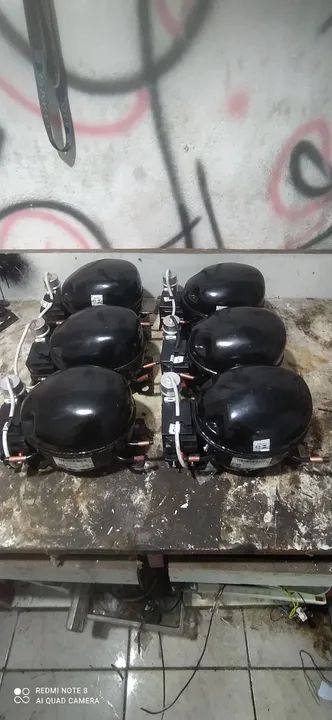 Compressor de geladeira 1/4 novo com garantia 