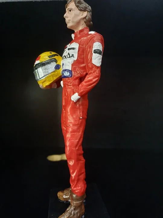 Airton Senna ídolo Fórmula 1 Colecionador   - Foto 2