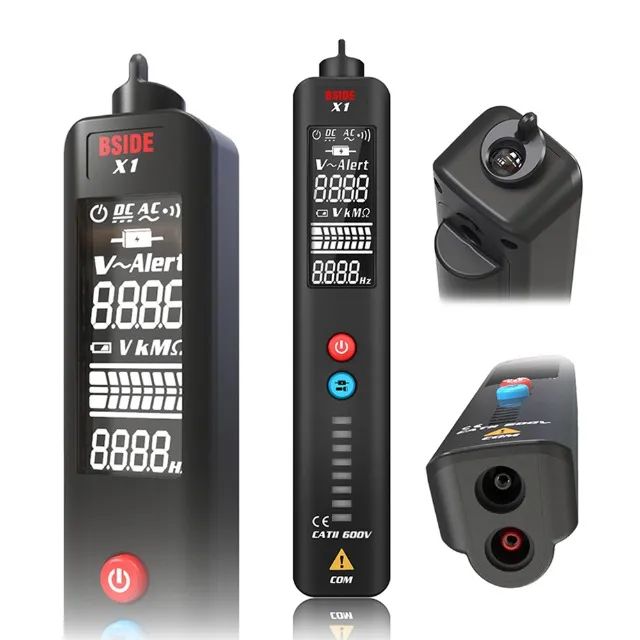 Multímetro caneta com capacimetro