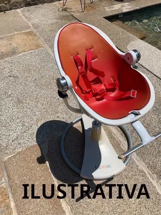 Cadeira de bebê. Segura, confortável, higiênica, multifuncional. - Foto 5