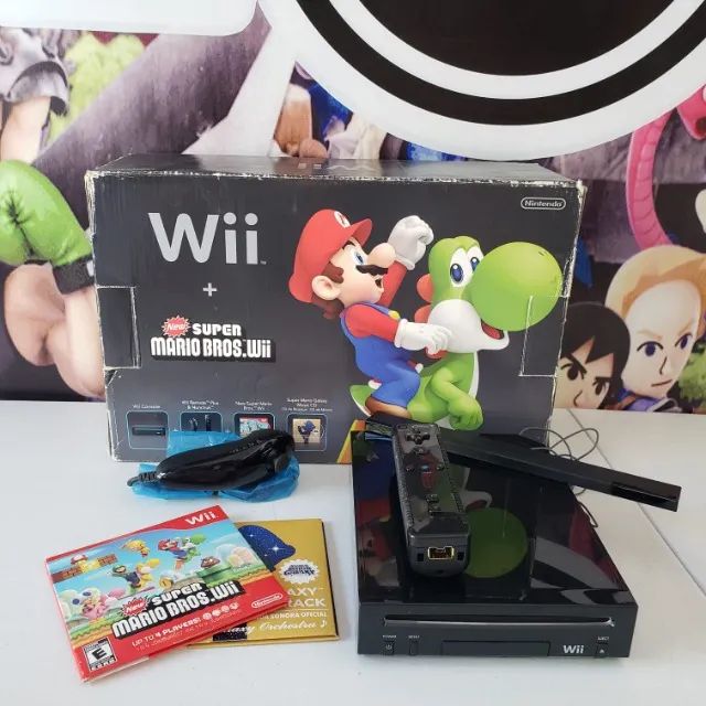 Nintendo Wii desbloqueado na caixa original. - Foto 2