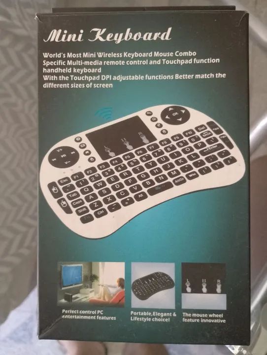 Teclado para tv smart 