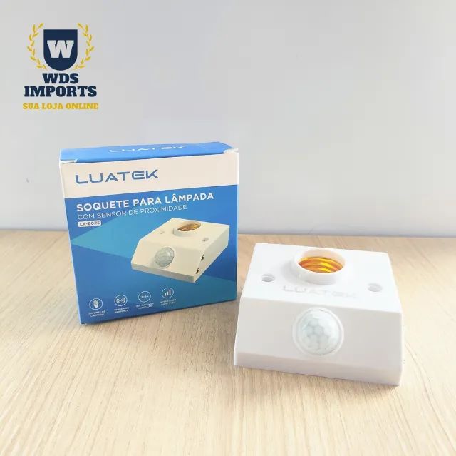 Soquete para Lâmpada com Sensor de Presença - Foto 3
