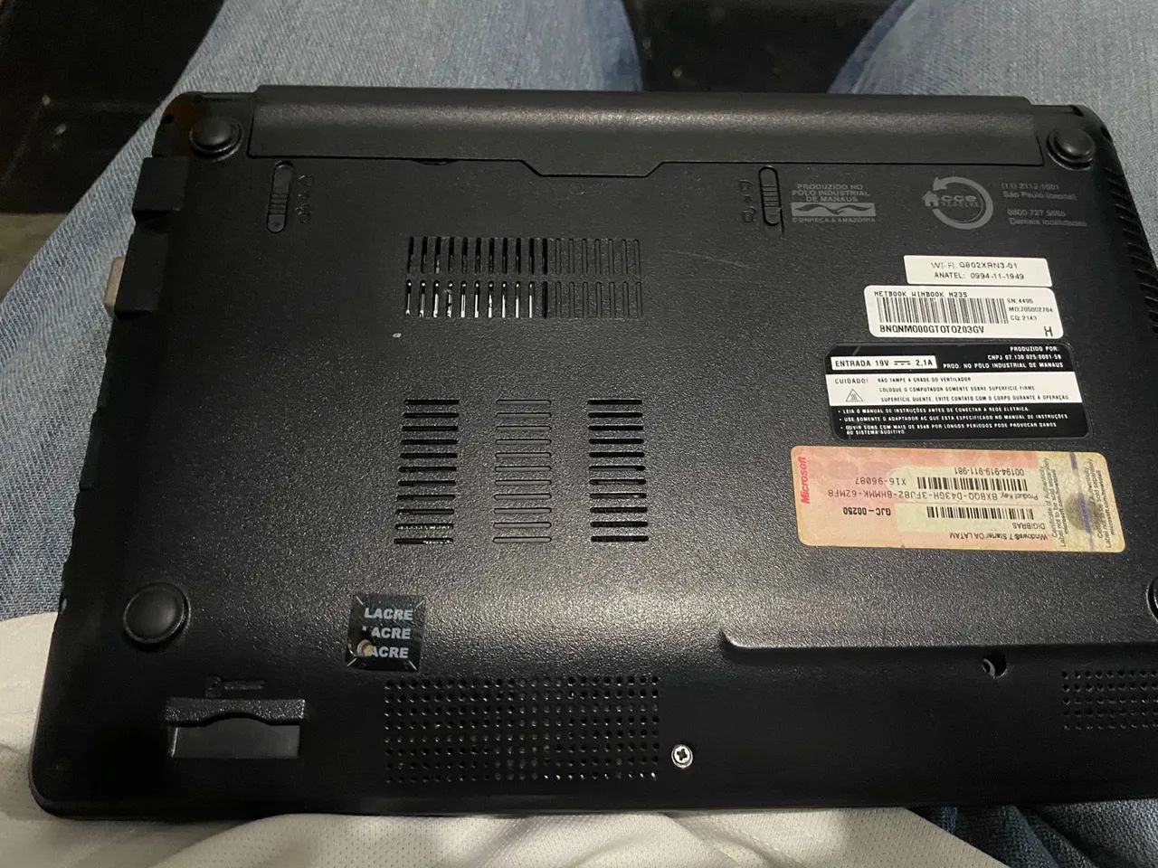 Notebook CCE WIN BSPE - Intel Pentium T4400 - RAM 2GB - HD 320GB - LED 14" - Windows 7 - Foto 5