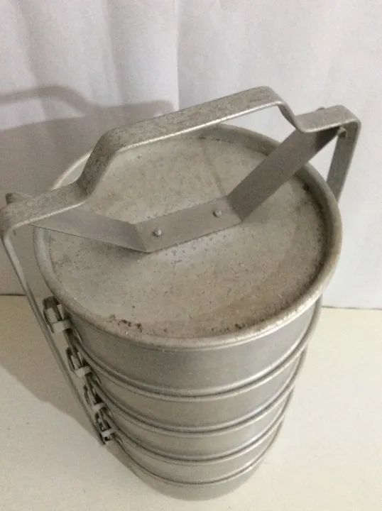 Marmita antiga de alumínio - Foto 4