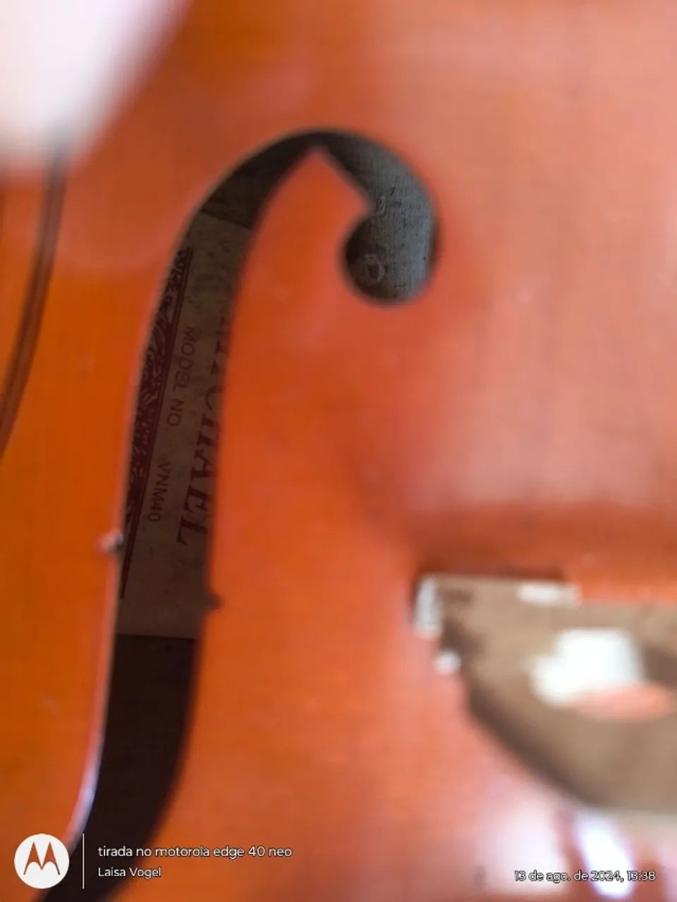Violino Eletroacústico 4/4 Michael VNM40 - Foto 4