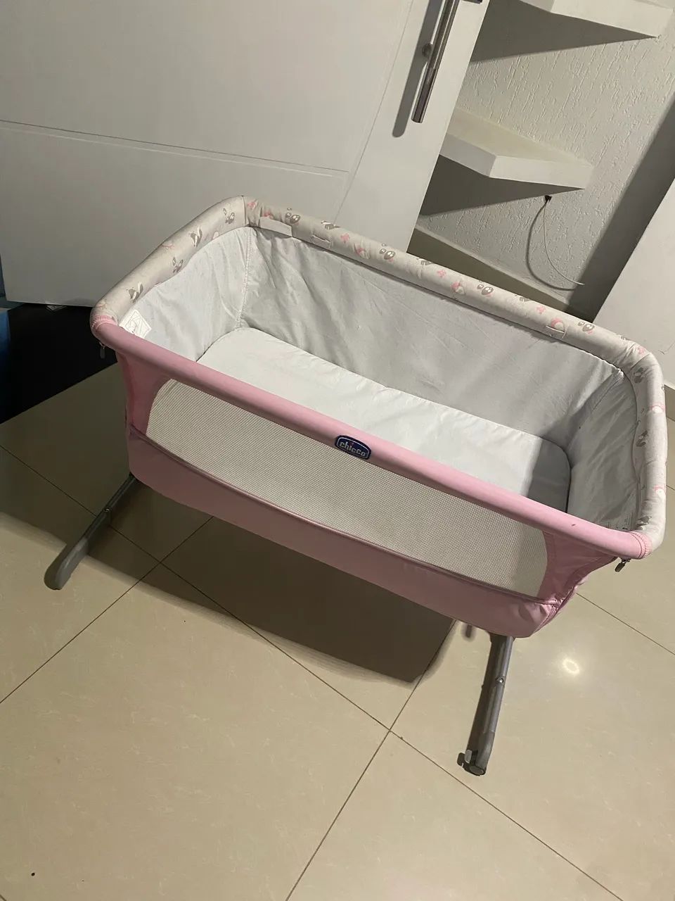 Berço portátil para bebê safety pra hojee - Foto 4