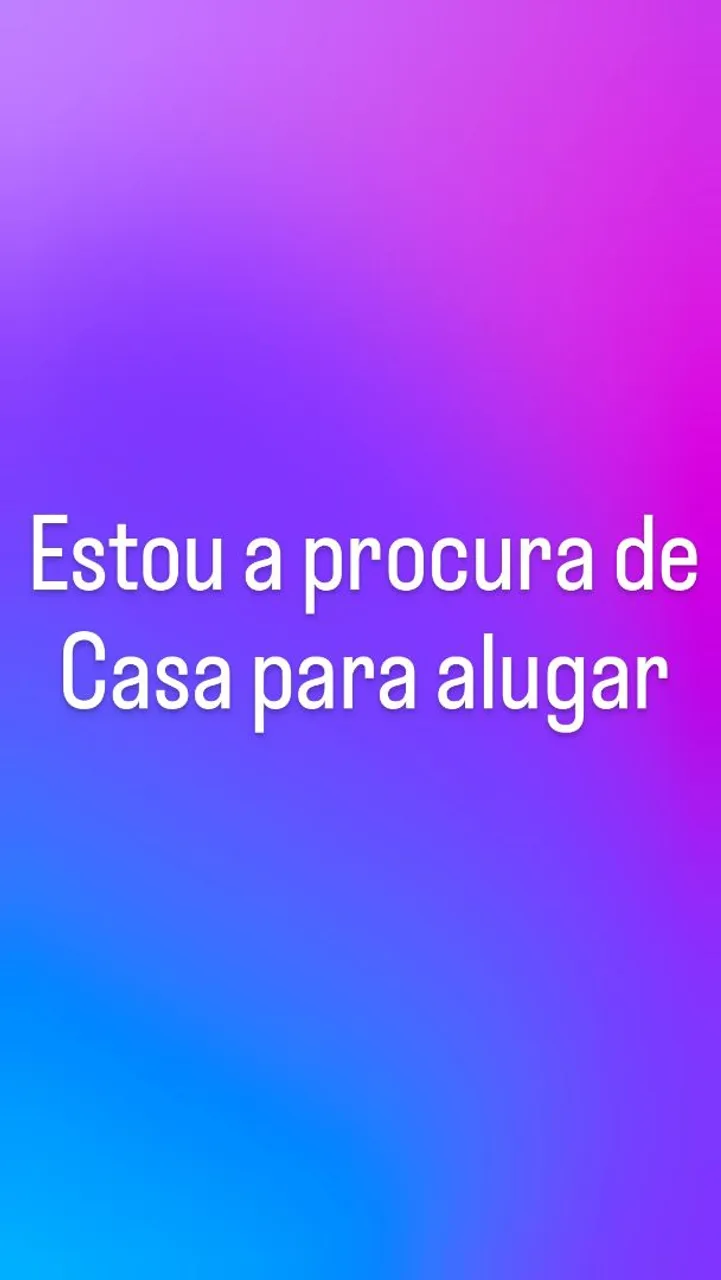 Estou a procura de casa para alugar no jacintinho