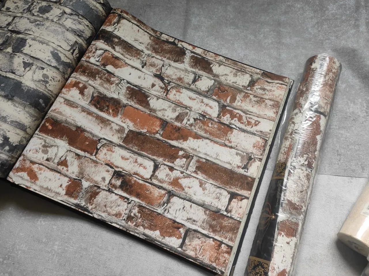 Qualquer um desses modelos por apenas $89 papéis de parede laváveis e texturizado  - Foto 4