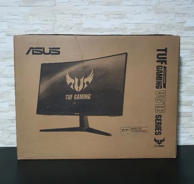 Monitor Gamer Vg27wq1b Asus Tuf 27'' Curvo (Display Quebrado) - Foto 6