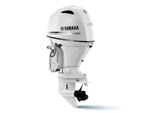 Yamaha 115HP Comando Branco - Motor De Popa