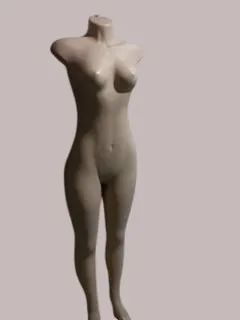 Manequim Feminina sem Braços e sem Cabeça Plástico