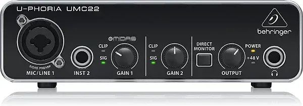 INTERFACE DE AUDIO, BEHRINGER UMC22