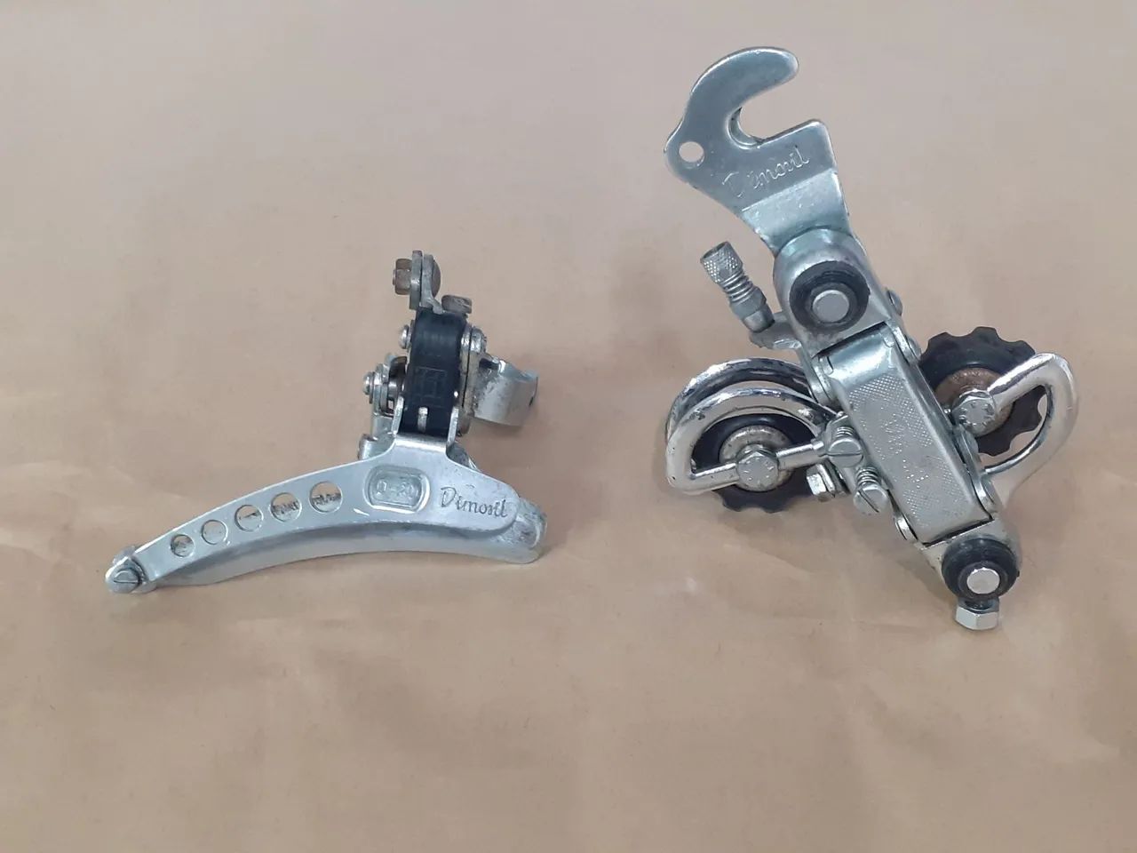 Peças caloi 10 monark 10 speed antiga ( conjunto de câmbio) passador DIMOSIL 