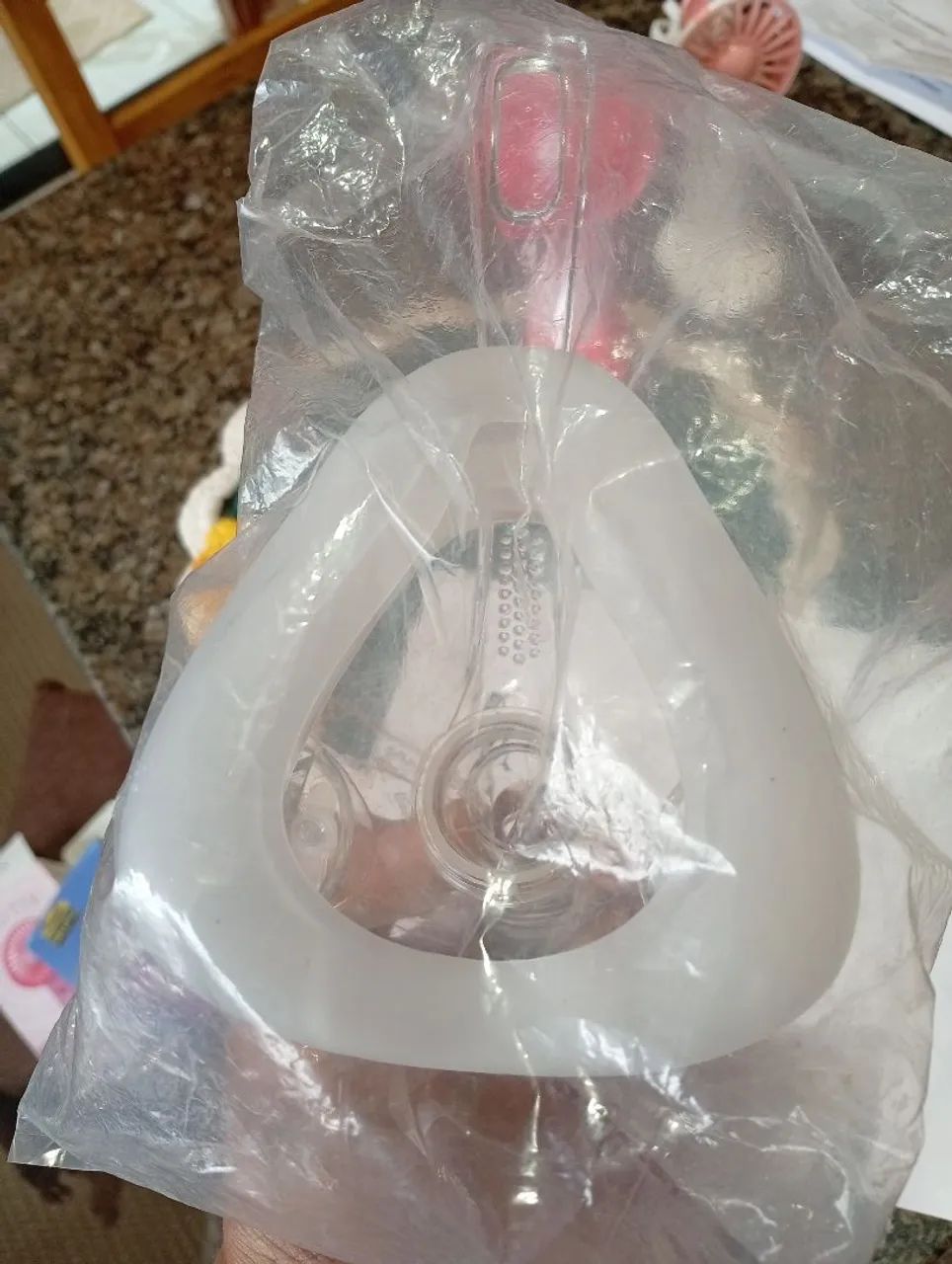 Máscara do nariz da máquina de respiração - Foto 4