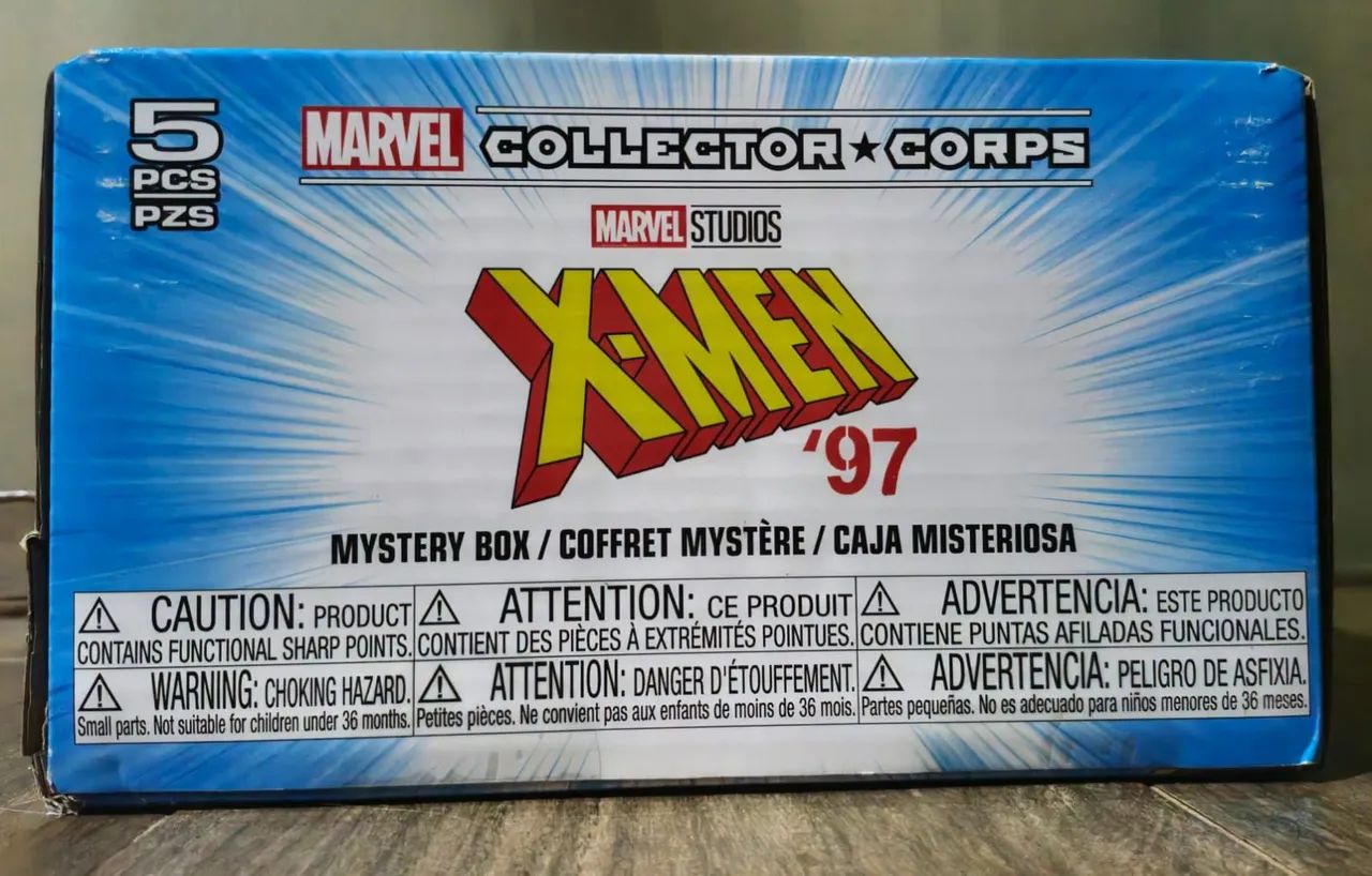 CAIXA MISTERIOSA MARVEL COLLECTOR CORPS XMEN LACRADA - Foto 2