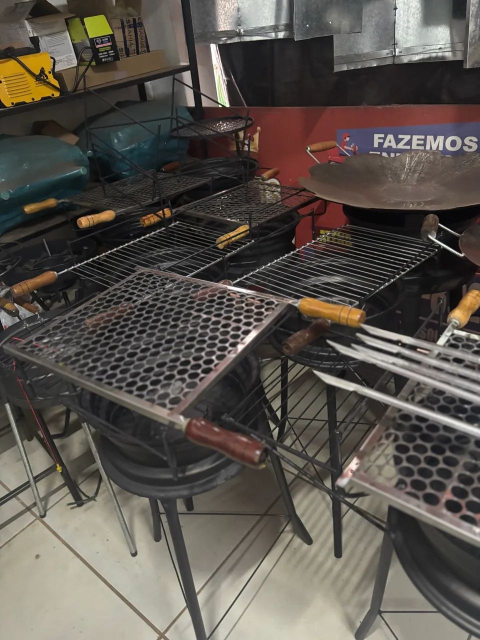 Churrasqueiras Variadas A PARTIR DE R$ 95.00 - Foto 3