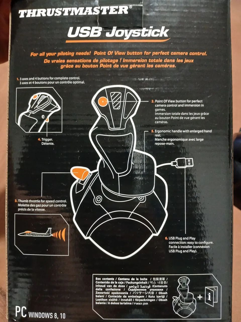 Joystick USB Thrustmaster - Simulador de Voo - Foto 4