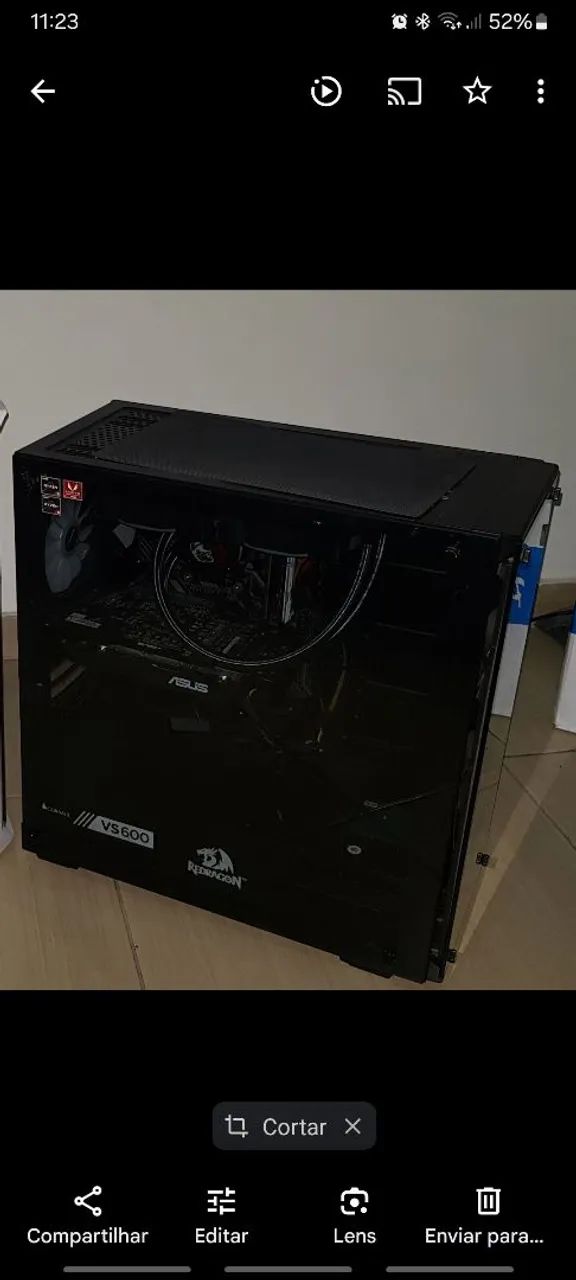 PC Gamer Redragon com ASUS e componentes de alta performance