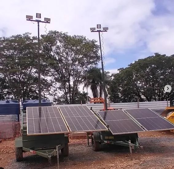 TORRE DE ILUMINAÇÃO SOLAR - Foto 3
