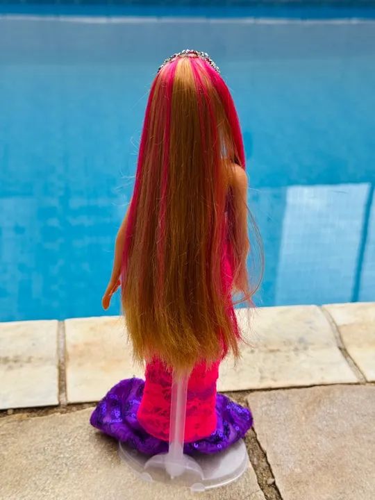 Barbie E Os Golfinhos Mágicos - Sereia Transformação Mágica - Foto 3