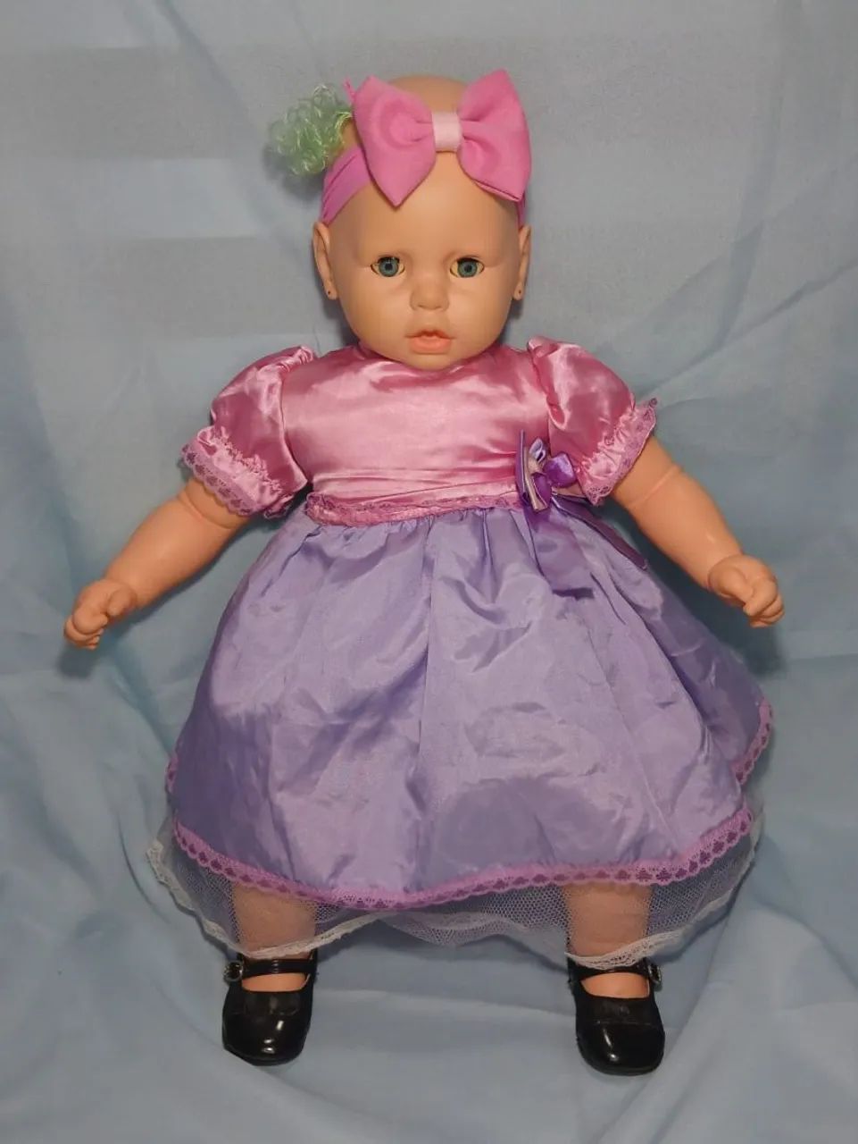 12 - BONECA BEBE CORPO DE PANO - Foto 2