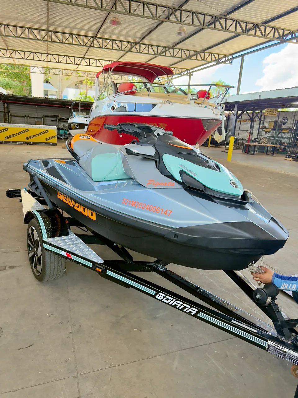 Vendo GTI 130/SE 2024 com carreta personalizada único dono  - Foto 3