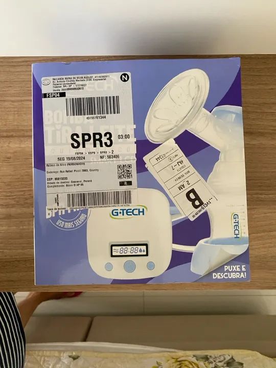 Extrator de Leite Elétrico G-Tech - Novo - Foto 4