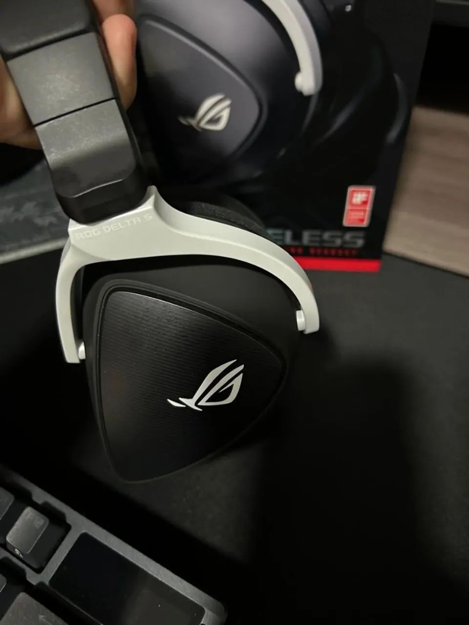 Headset Gamer Wireless ROG Delta S - Foto 4