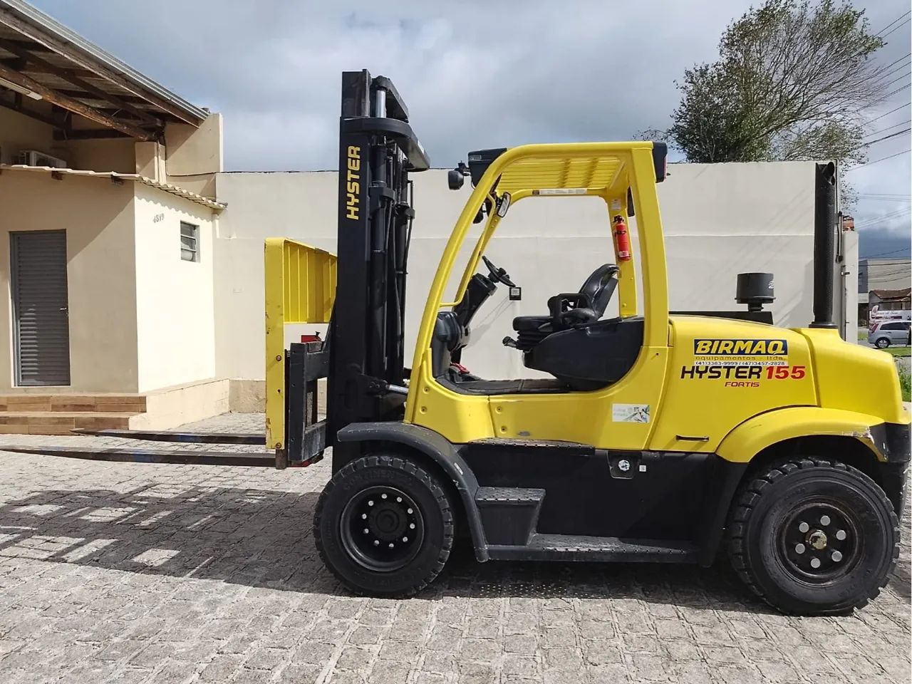 Empilhadeira Hyster H155FT ano 2014 - Foto 3
