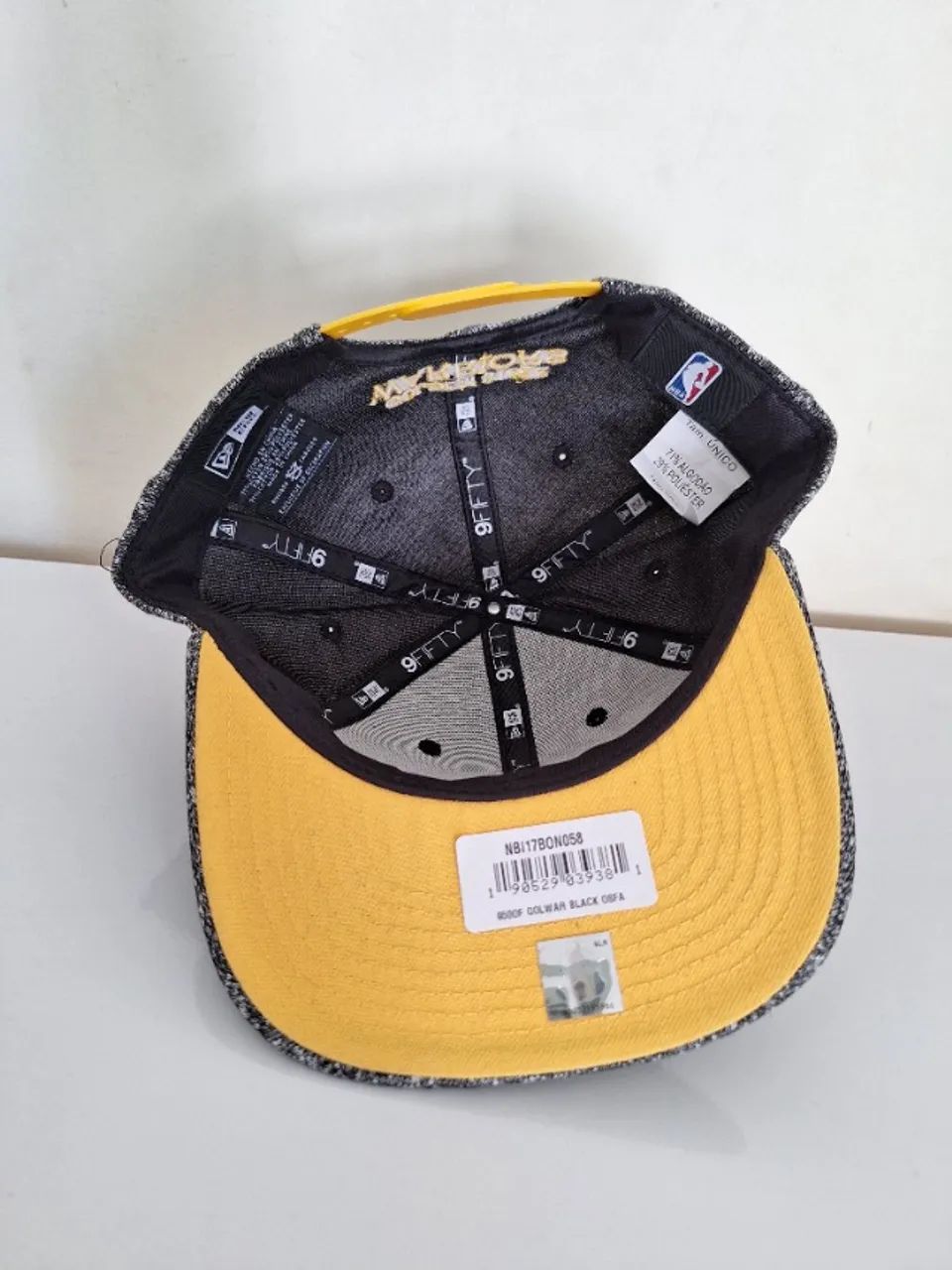 Boné New Era Aba Reta NBA Golden State Warriors Original - Foto 4