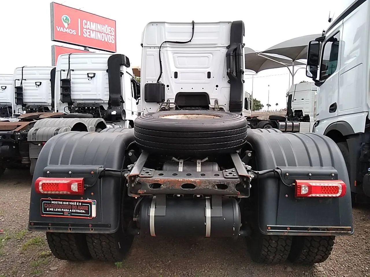 Mercedes-Benz Actros Actros 2651 MP5 LS 6x4 2p (diesel)(E5) 2022/2022 Vamos Seminovos Rege - Foto 5