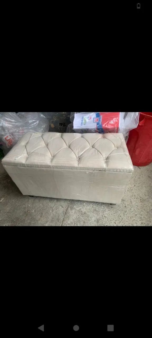 Puff baú solteiro  - Foto 2