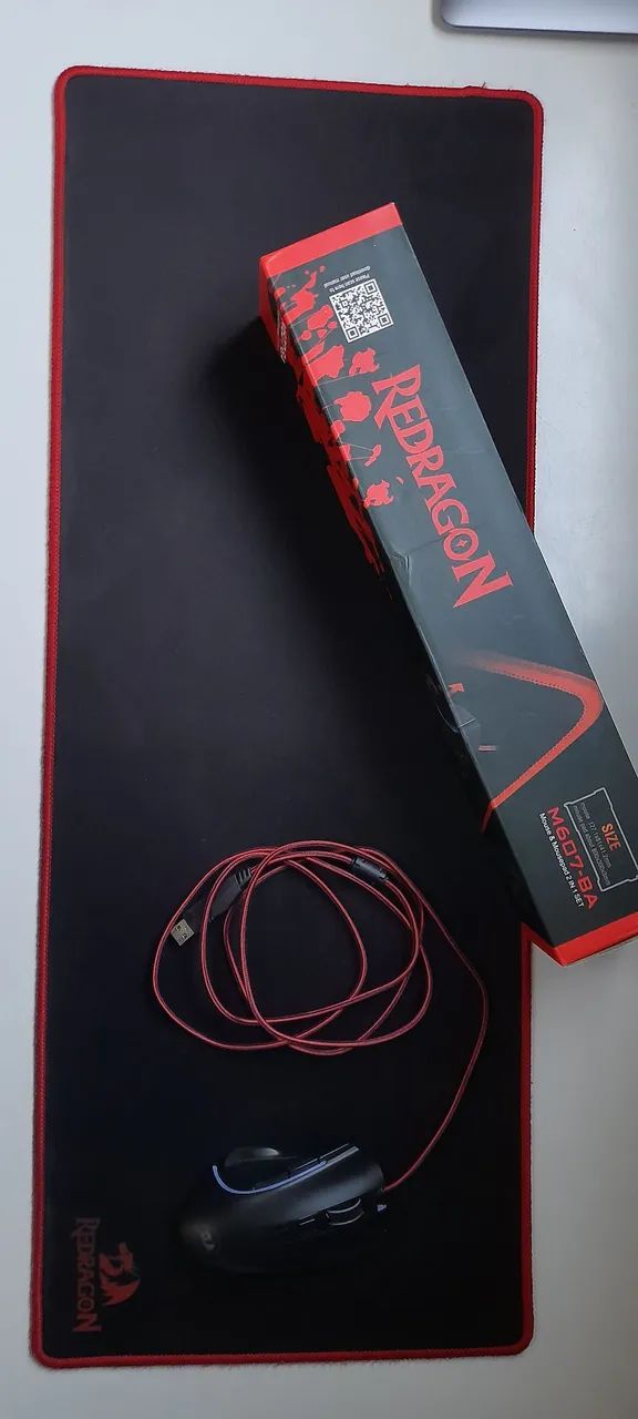 Mouse gamer e mousepad Redragon - Foto 2