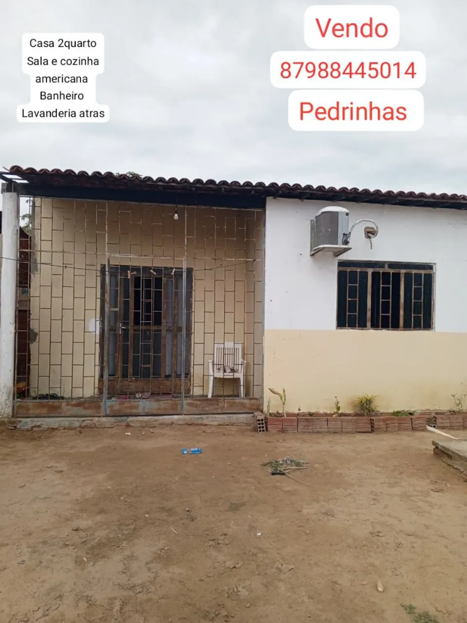 Vendo casa nas pedrinhas
