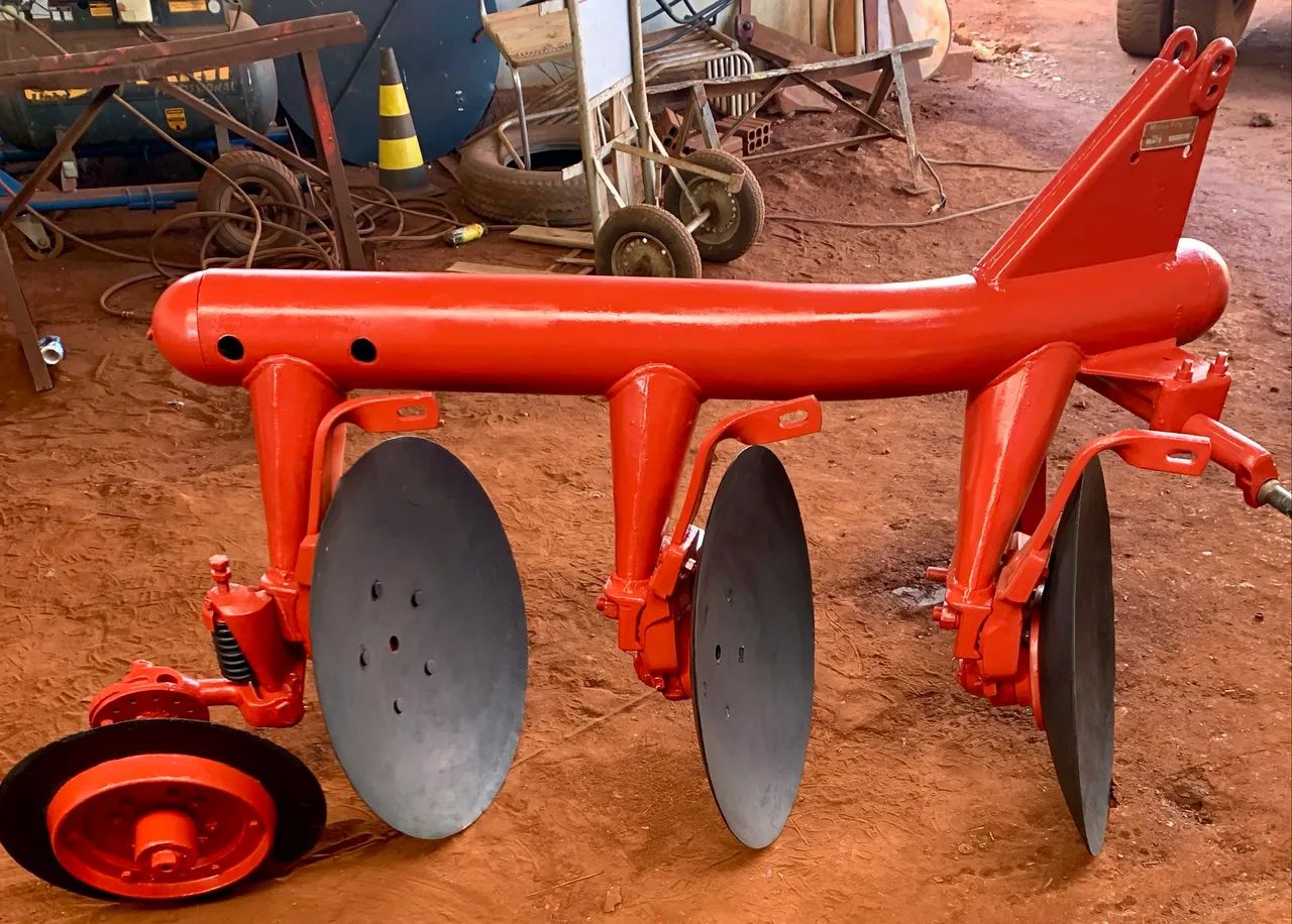 Arado Massey Fergunson 3 bacias  - Foto 4