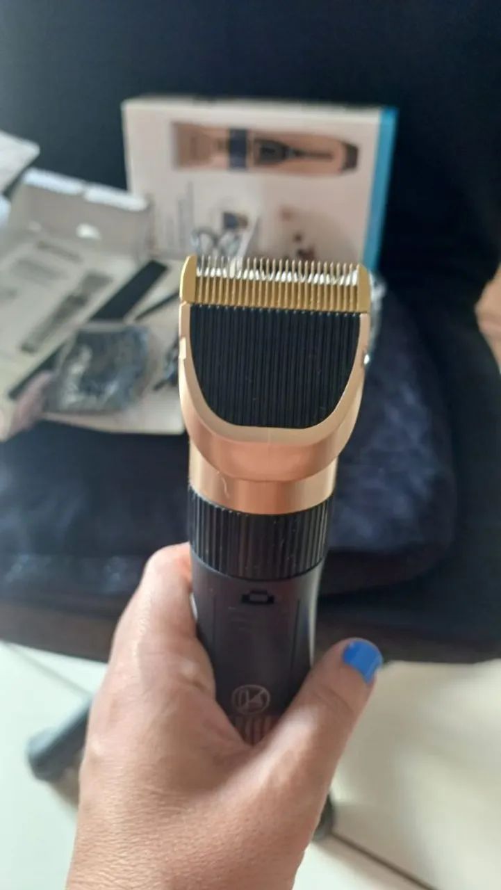 Máquina de Tosa para Cães e Gatos Marca NovaVida Nova na Caixa - Foto 4