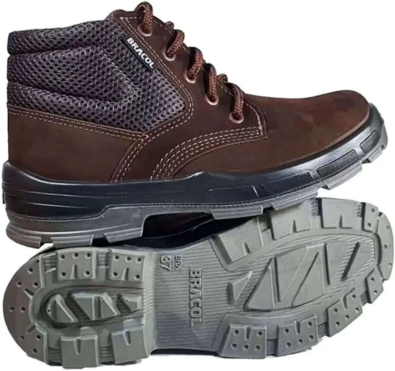 Botina de segurança nobuck 