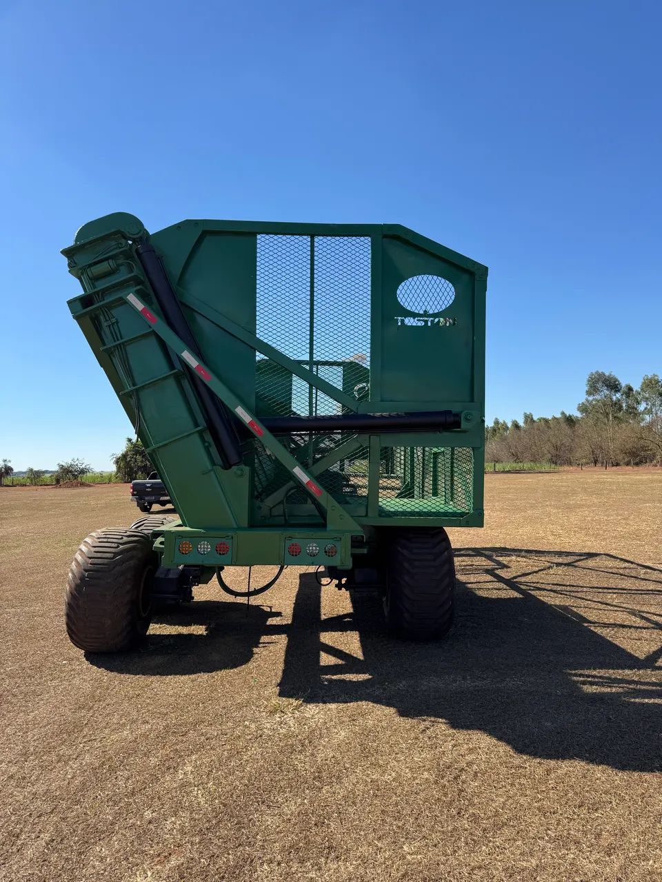 Transbordo de cana teston 4 eixos usina canavieiro - Foto 7