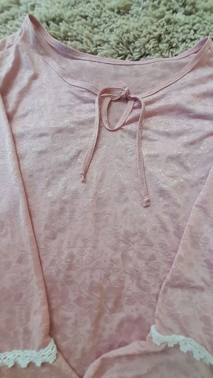 Blusa feminina rosa  - Foto 2