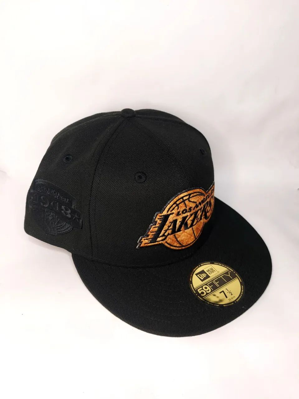 Boné Los Angeles Lakers preto - New era - 59fifty - Basquete ?  - Nba - 1948 - Foto 2