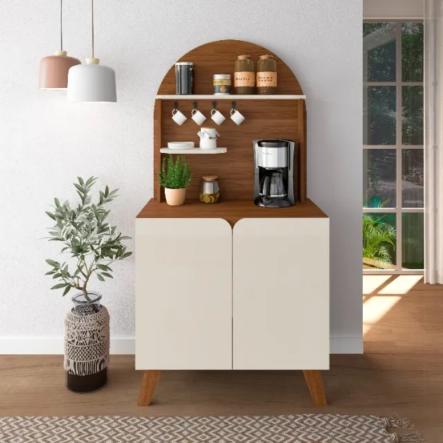 Cantinho do café moderno e decorativo